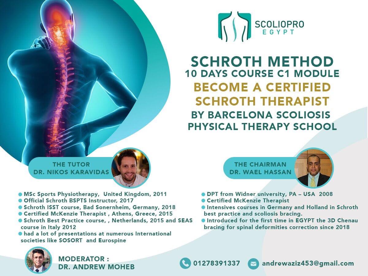 poster Egypt BSPTS course Nikos